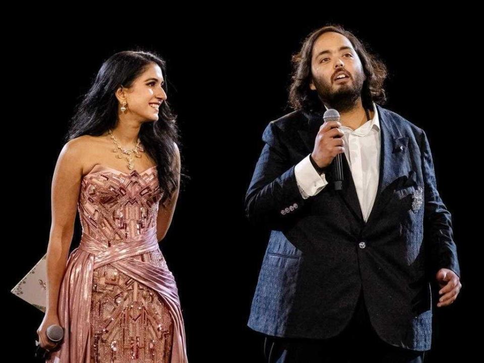 Radhika Merchant and Anant Ambani, son of Mukesh Ambani, the Chairman of Reliance Industries.