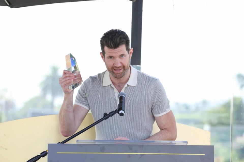 Billy Eichner at The Creative Coalition's Humanitarian Awards Benefit Luncheon held at the La Peer Hotel on September 14, 2023 in West Hollywood, California.