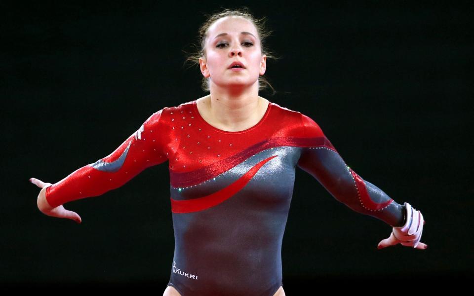 Former British gymnast Hannah Whelan, who competed at London 2012, is now assistant head coach at Warrington Gymnastics Club and sympathises with parents. - GETTY IMAGES