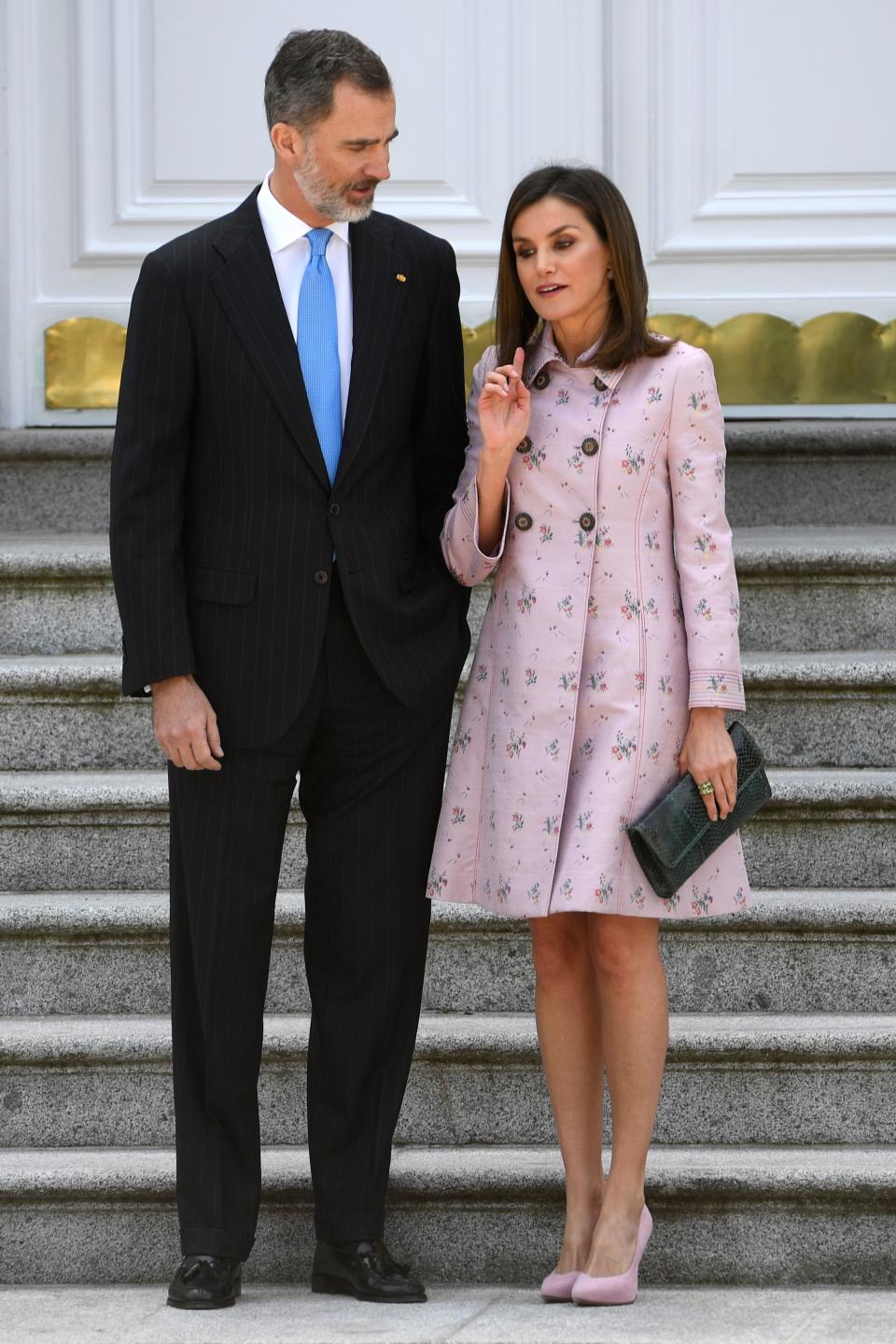 Letizia y el Rey Felipe