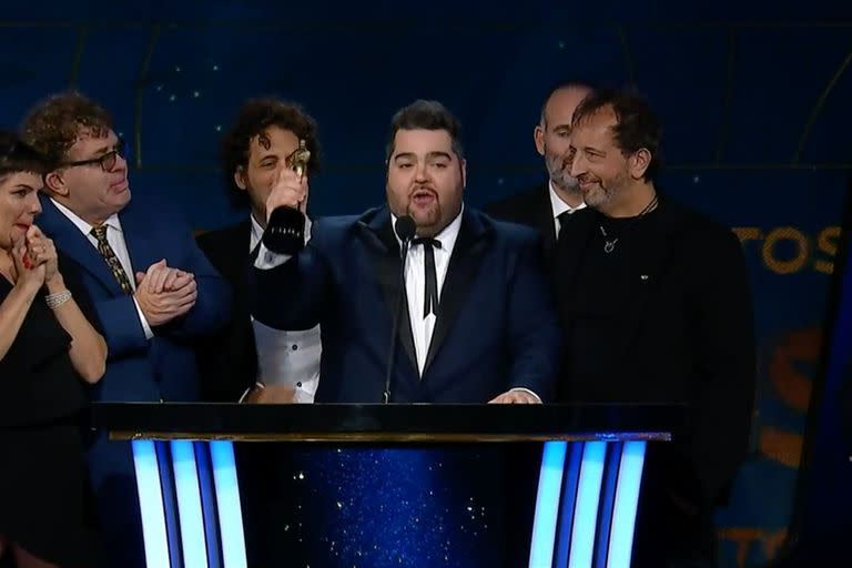 Darío Barassi celebra el premio de 100 argentinos dice 