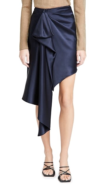 Cushnie High Waisted Asymmetrical Hemmed Skirt