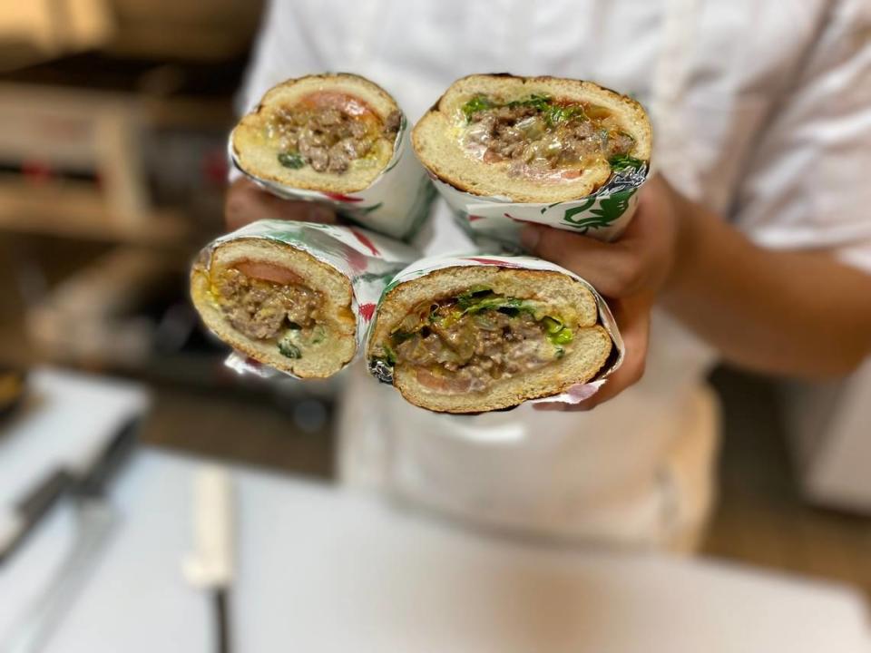 Chopped cheese sandwiches will be another specialty on the menu at 360 Deli & Grill.