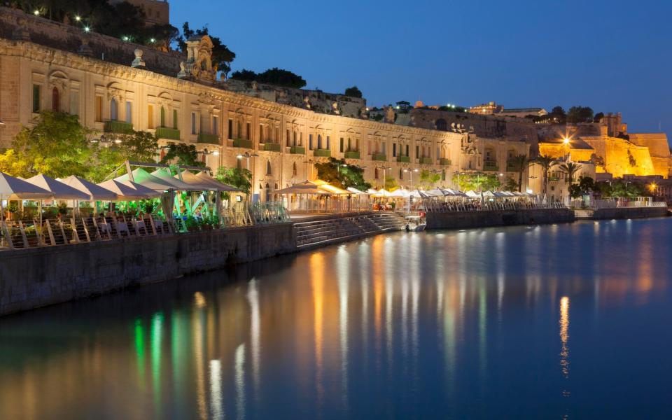 Malta harbour dining - Getty