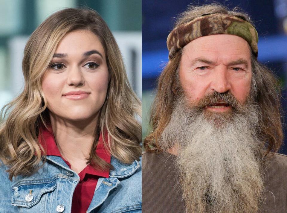 Sadie Robertson, Phil Robertson