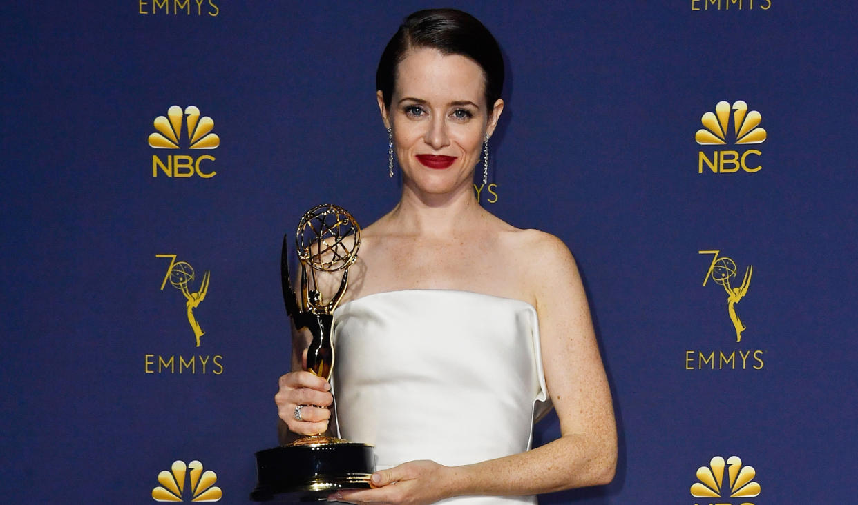 Claire Foy wins Guest Drama Actress Emmy for 2-minute appearance in The Crown