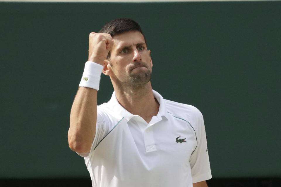 ▲Novak Djokovic。（圖／美聯社／達志影像）