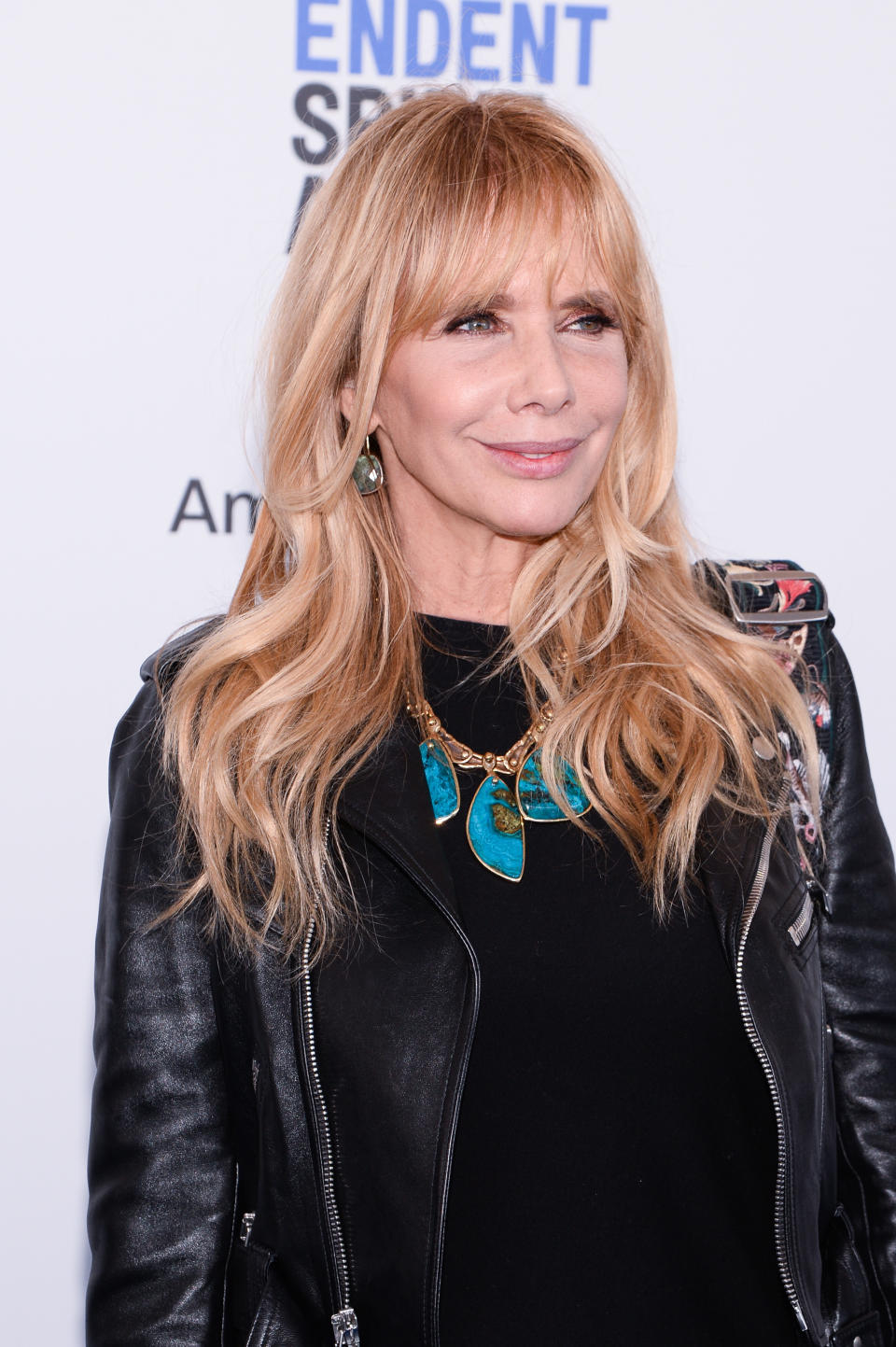Rosanna Arquette walking the red carpet during the 2017 Film Independent Spirit Awards held on Santa Monica Beach in Santa Monica, California on February 25, 2017. (Photo by Anthony Behar) *** Please Use Credit from Credit Field ***