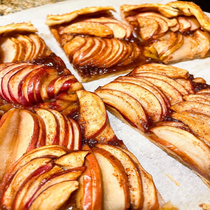 Bourbon Apple Galette