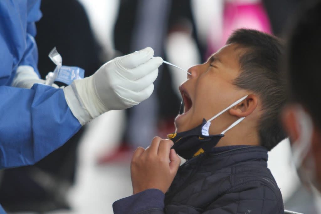 Pruebas covid niños