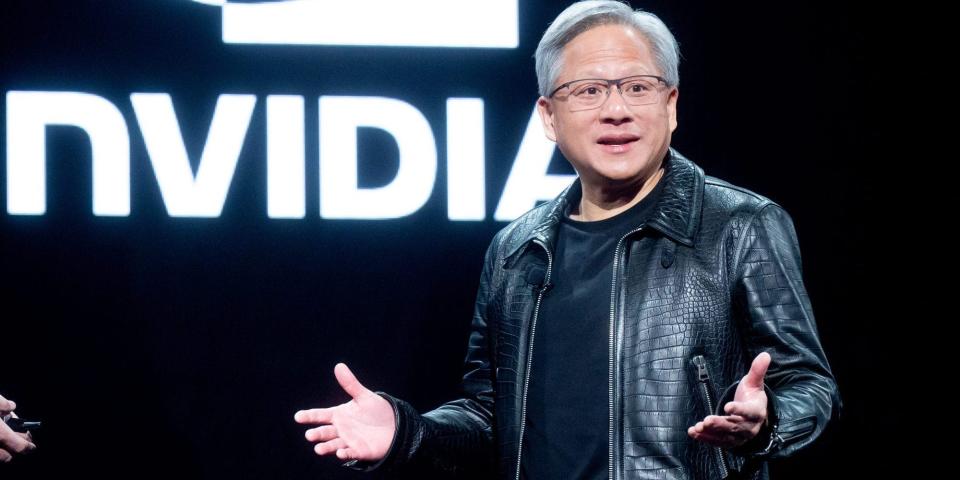 Nvidia CEO Jensen Huang.