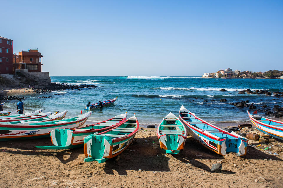 Boats on the beach