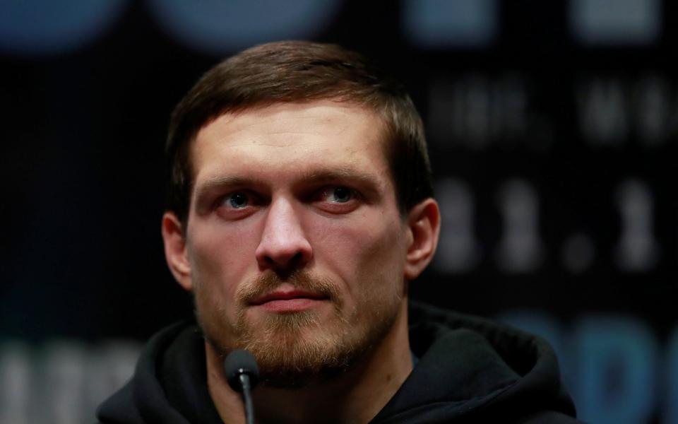 Oleksandr Usyk beat Derek Chisora on points in October - ACTION IMAGES VIA REUTERS