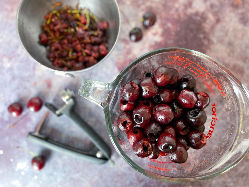 Whole pitted cherries are the key to a delicious cherries jubilee. (Photo: Jenny Kellerhals)