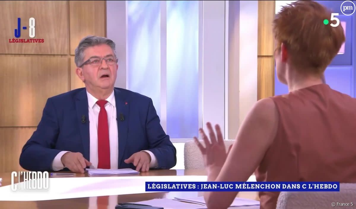 Vifs échanges entre Jean-Luc Mélenchon et Natacha Polony dans 