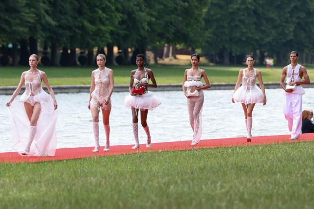 Jacquemus' Versailles show was an ode to Princess Diana