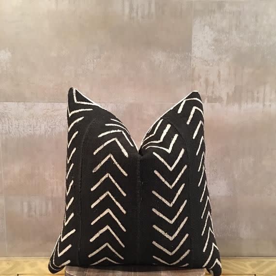 African Mudcloth Pillow Covers