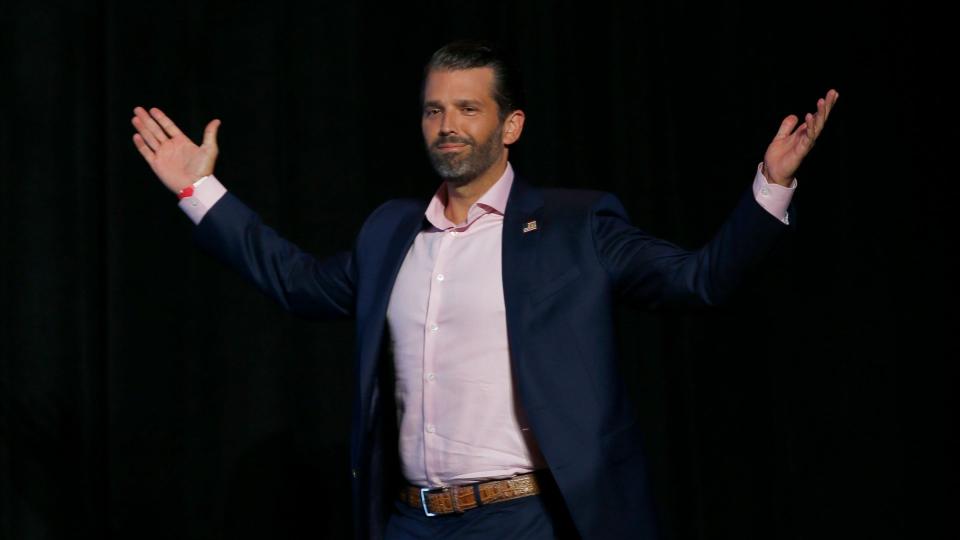 Mandatory Credit: Photo by Ross D Franklin/AP/Shutterstock (10689285v)Donald Trump Jr.