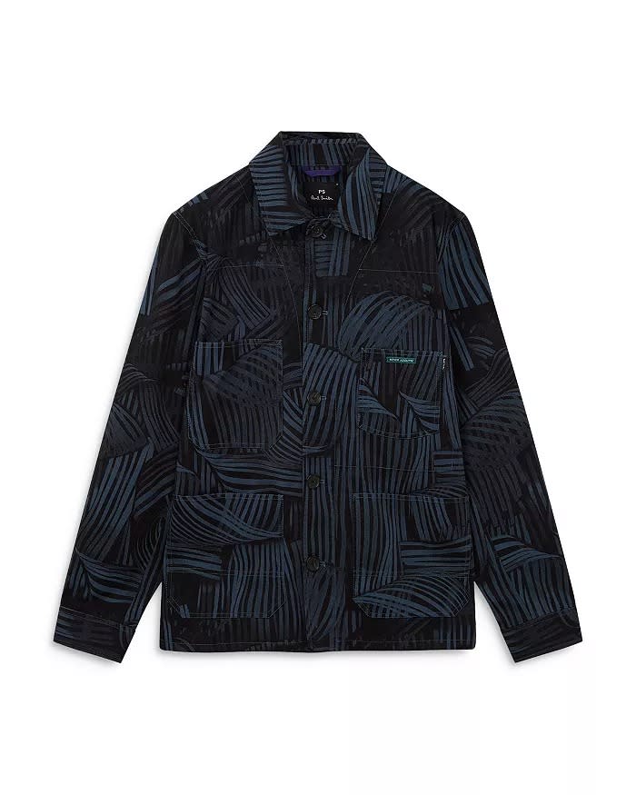 PS-Paul-Smith-Distorted-Stripe-Print-Chore-Jacket