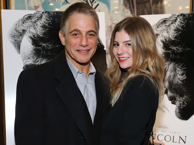 <p>Neilson Barnard/Getty</p> Tony Danza and his daughter Emily Danza attends the special screening of Steven Spielberg's "Lincoln" on November 14, 2012 in New York City.