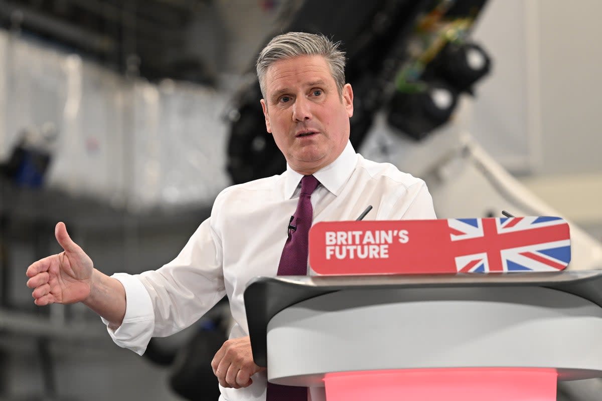 Sir Keir, who took over the party in April 2020, also sought to address criticism of his leadership as lacking in purpose (Getty Images)