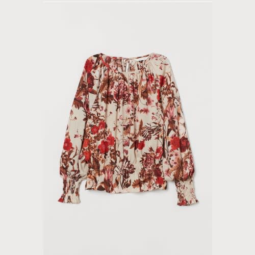 Choose a pretty print in colors that flatter your hair and eyes.  (Photo: H&M)