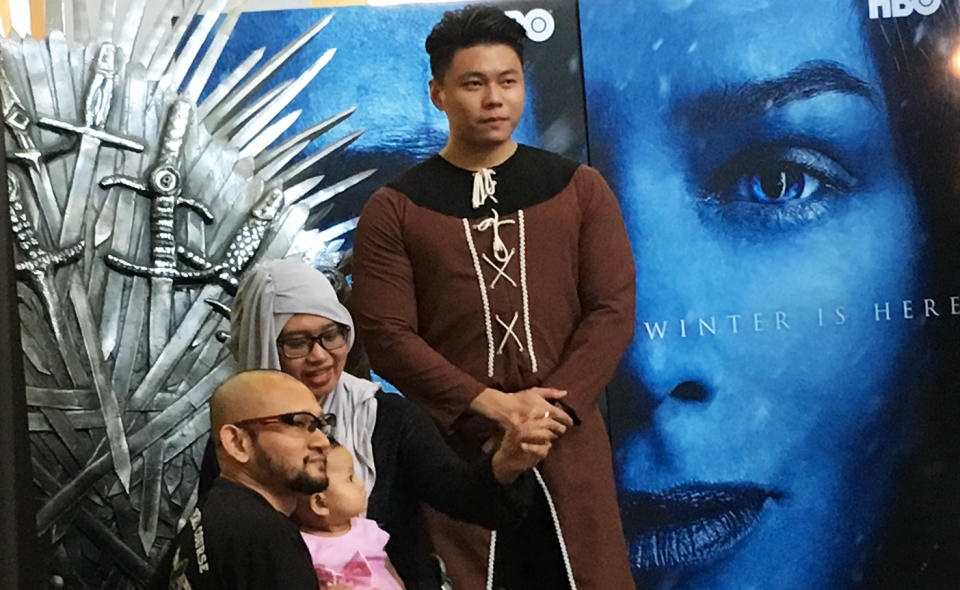 Game of Thrones event at Cineleisure