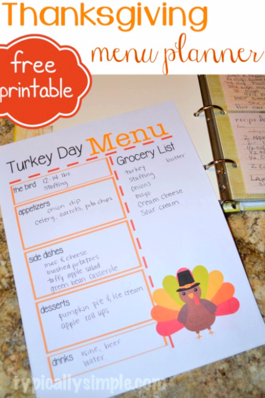 <p>Typically Simple</p><p>The food is definitely the centerpiece of Thanksgiving, so give your kids an activity that will help highlight all the amazing things you made by checking out this menu craft by <a href="https://typicallysimple.com/thanksgiving-dinner-menu-planner/" rel="nofollow noopener" target="_blank" data-ylk="slk:Typically Simple;elm:context_link;itc:0;sec:content-canvas" class="link "><em>Typically Simple</em></a>. Bon Appétit! </p>