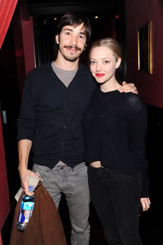 <p>Dimitrios Kambouris/Getty Images for Celebrity Charades</p> Amanda Seyfried, Justin Long