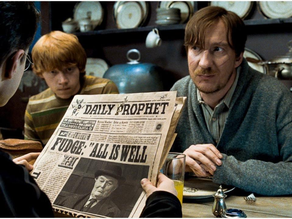 Harry Potter Harry Ron Lupin Grimmauld Place