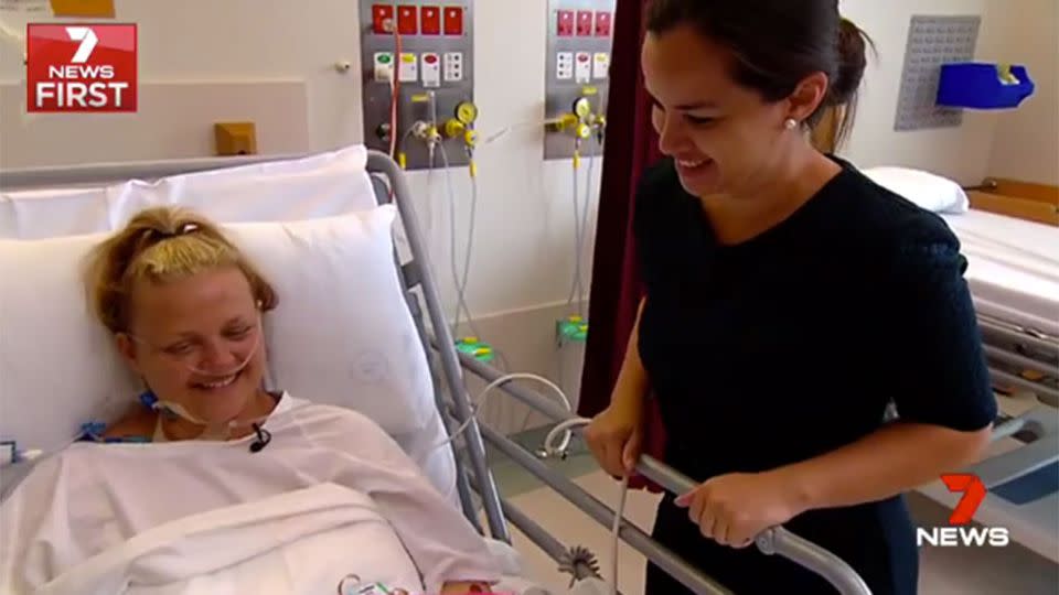 Kathie John has patiently waited for a kidney transplant but when the call finally came she was about a thousand kilometres from home aboard a cruise liner. Source: 7 News.