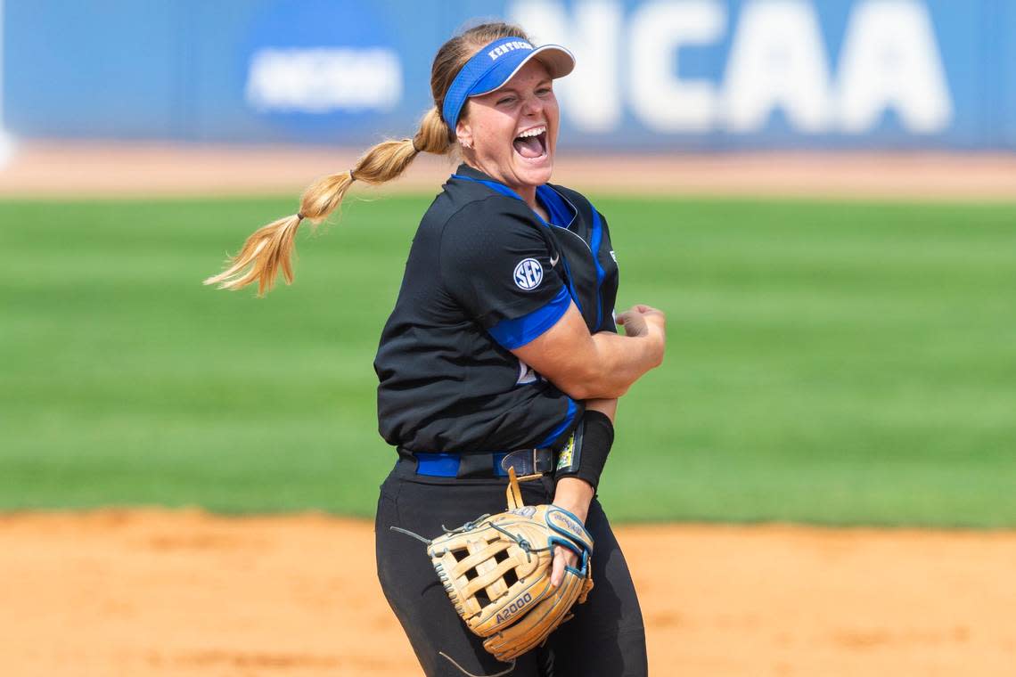 Erin Coffel leads Kentucky in home runs (eight), RBI (22) and runs scored (17) this season. The junior shortstop is batting .370 as the Wildcats embark on Southeastern Conference play beginning Friday.