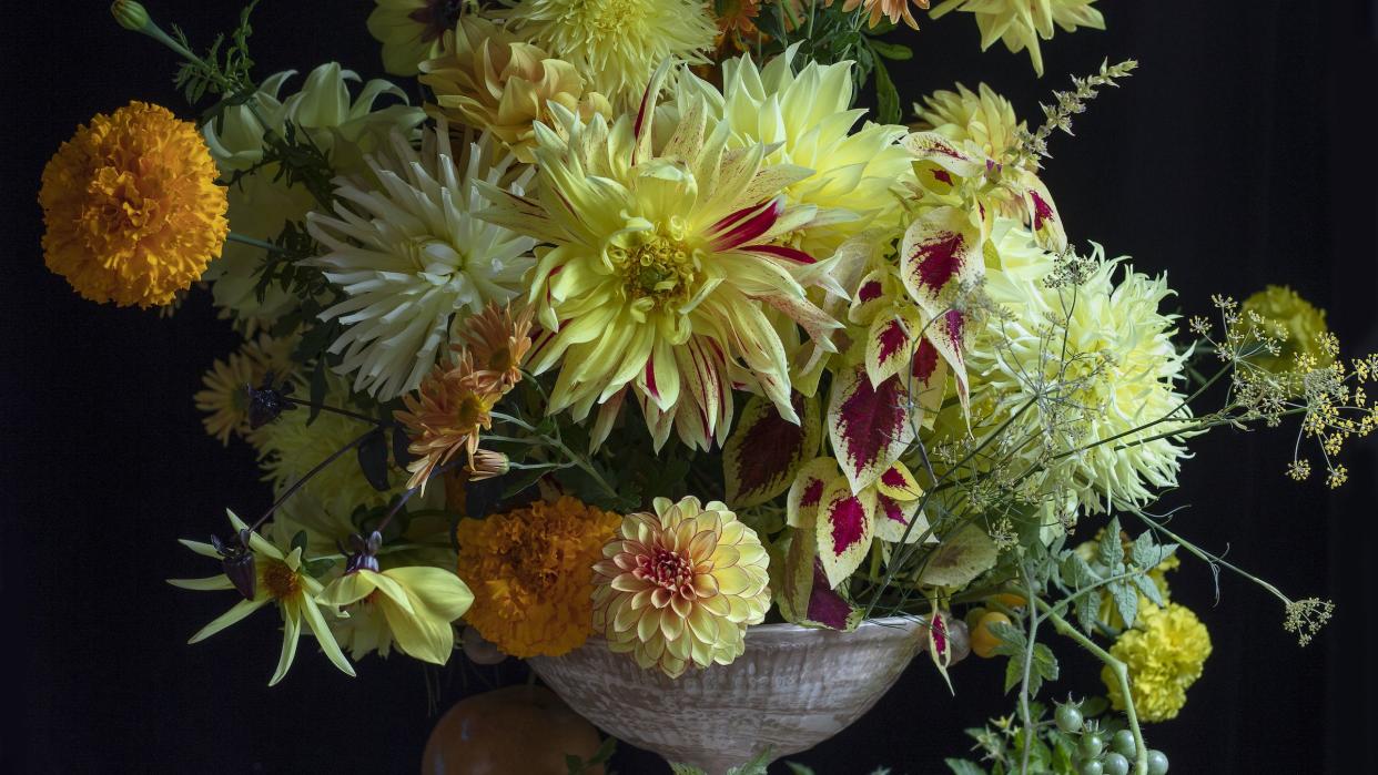 frances palmer flower arrangement