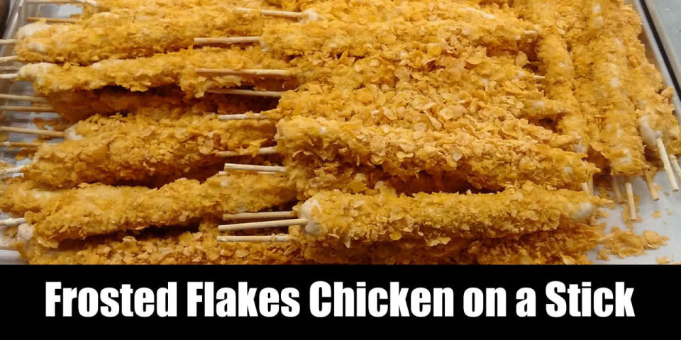 Frosted Flakes Chicken on a Stick by Chicken on a Stick