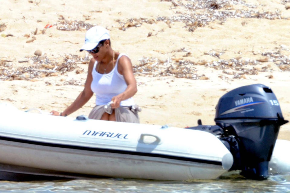 Jackson Janet On Boat In Italy