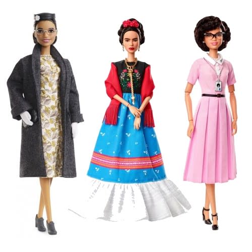  Barbie Inspiring Women Dolls. (Photo: Walmart)