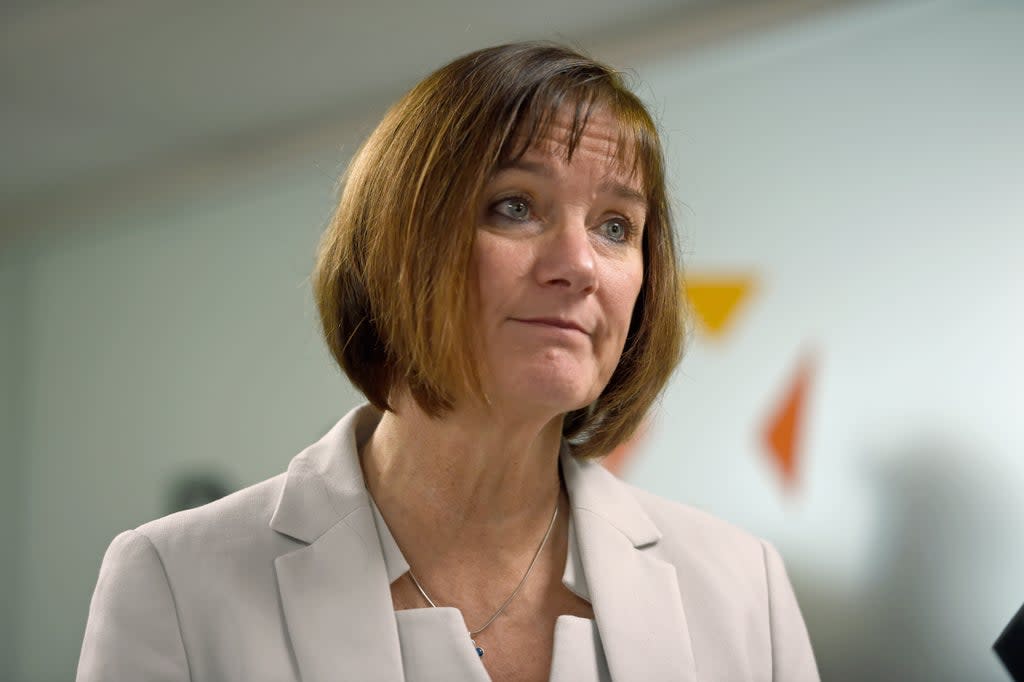 Lynne Owens, director-general of the National Crime Agency, is stepping down (David Mirzoeff/PA) (PA Archive)