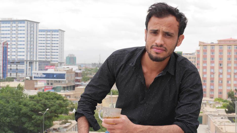 Samim Faramarz, TV reporter for TOLO News, killed in Kabul, Afghanistan, Sept. 5, 2018. (Photo: Samim Faramarz via Facebook)