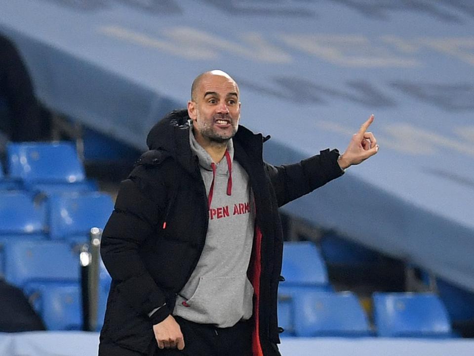 <p>Pep Guardiola is hopeful the presidential elections will spark a new era at Barcelona</p> (Getty)