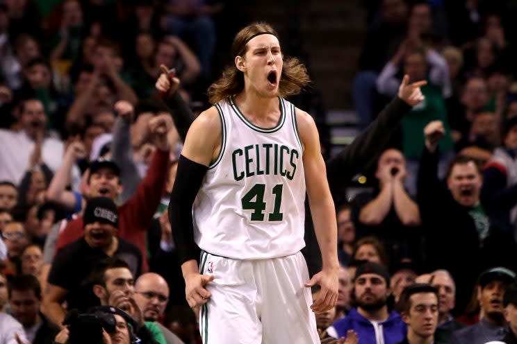 Kelly Olynyk is headed to the Miami Heat on a four-year, $50-plus million contract. (Getty)