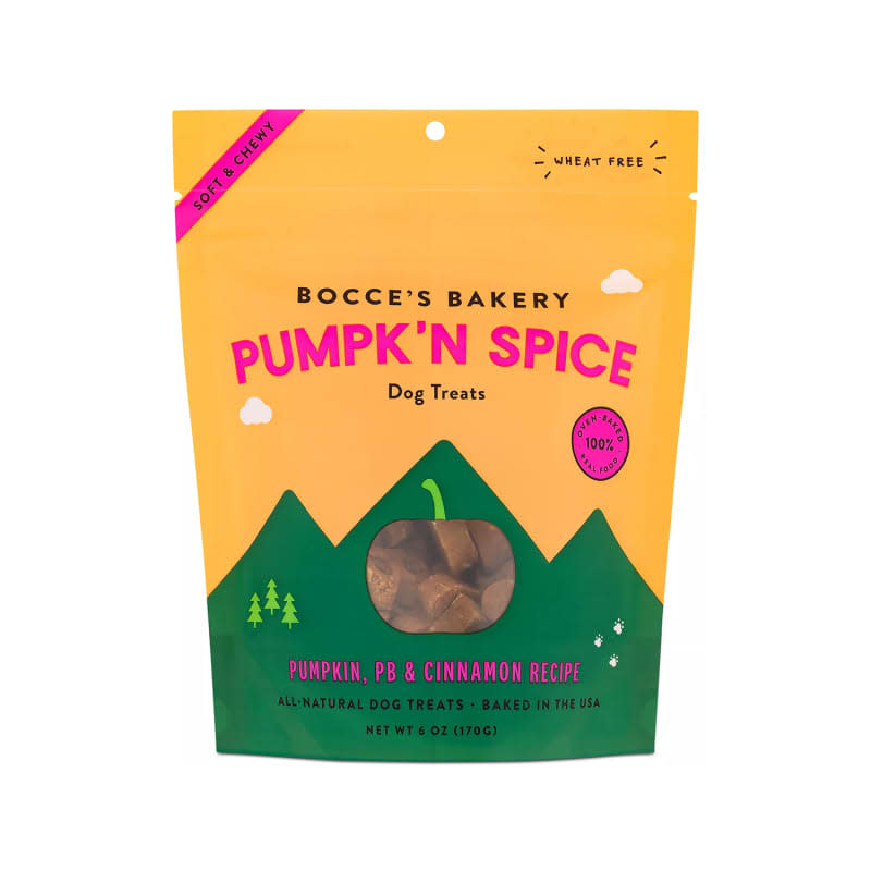 Bocce's Bakery Pumpk'n Spice Dog Treats