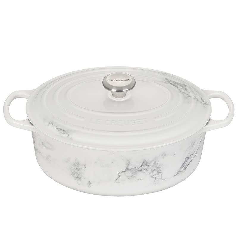 <p><a href="https://go.redirectingat.com?id=74968X1596630&url=https%3A%2F%2Fwww.bloomingdales.com%2Fshop%2Fproduct%2Fle-creuset-4.5-qt.-marble-applique-round-dutch-oven-100-exclusive%3FID%3D3460921&sref=https%3A%2F%2Fwww.esquire.com%2Flifestyle%2Fg2121%2Fmothers-day-gift-guide%2F" rel="nofollow noopener" target="_blank" data-ylk="slk:Shop Now;elm:context_link;itc:0;sec:content-canvas" class="link ">Shop Now</a></p><p>Marble Dutch Oven</p><p>bloomingdales.com</p><p>$415.00</p>