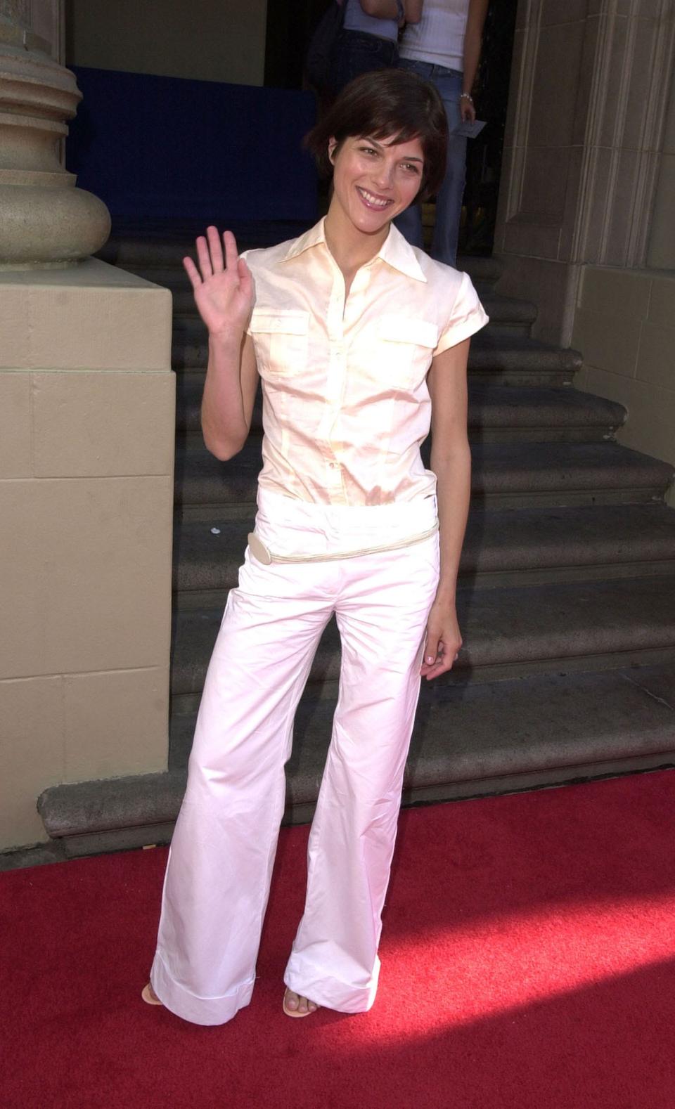 Selma Blair at the movie's premiere in Hollywood, California, on July 29, 2001.