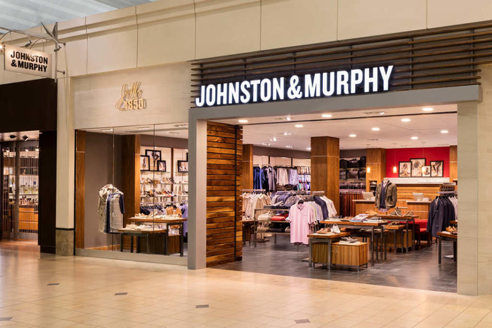Johnston & Murphy, store, shoe store, mens shoes