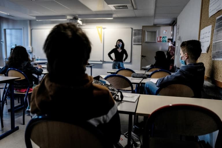 Une salle de classe  (photo d'illustration) - JEFF PACHOUD © 2019 AFP