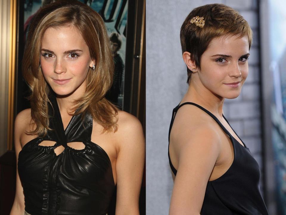 emma watson hair