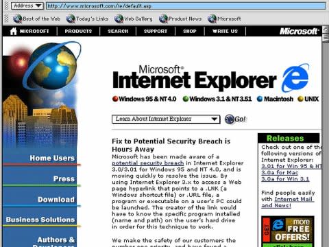 internet explorer