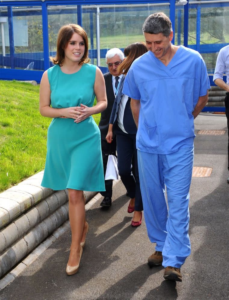 Princess Eugenie and surgeon Jan Lehovsky