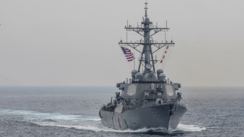 The Arleigh Burke-class guided-missile destroyer USS Fitzgerald photographed in the Sea of Japan, on June 1, 2017. - U.S. Navy/Handout/Reuters/File