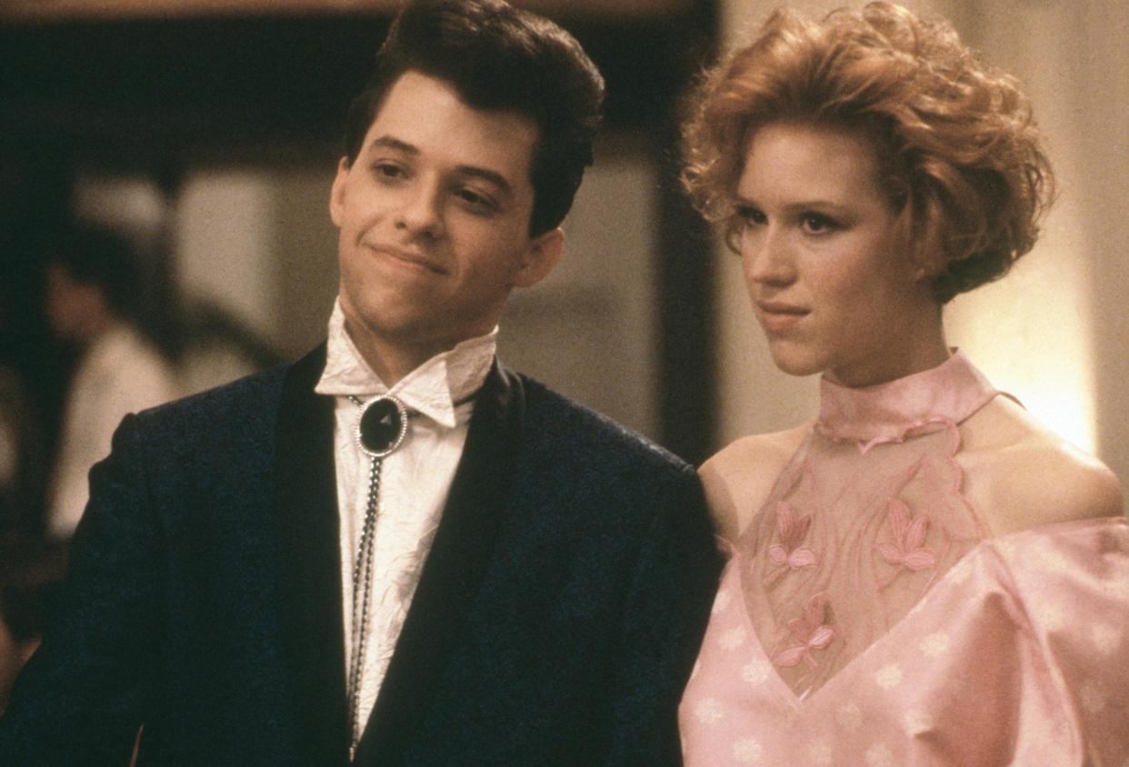 Jon Cryer and Molly Ringwald in 'Pretty in Pink': Rex